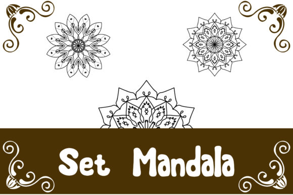 Download Mandala Set Ornate Background - Ornate background Collection