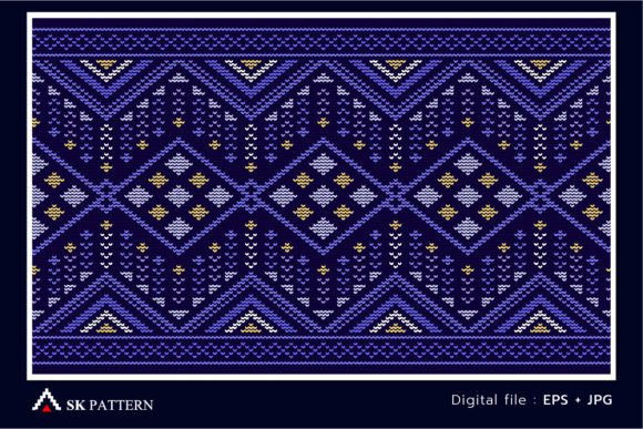 Download Knitted Ethnic Pattern Ornate Background - Ornate background Collection