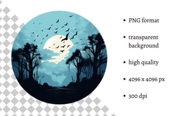 Download Cute Halloween Scenery PNG Clipart - Cute Collection