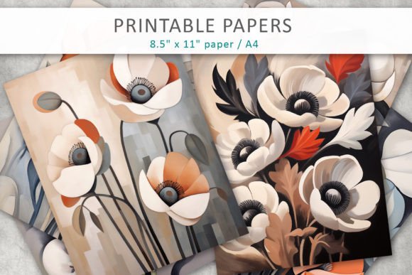 Download Flowers Illustration Printable Pages - Flowers illustration Collection